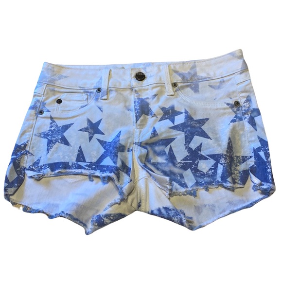 💜💜 Super Short Ombré Shorts Ladies Size 26 - Picture 1 of 10